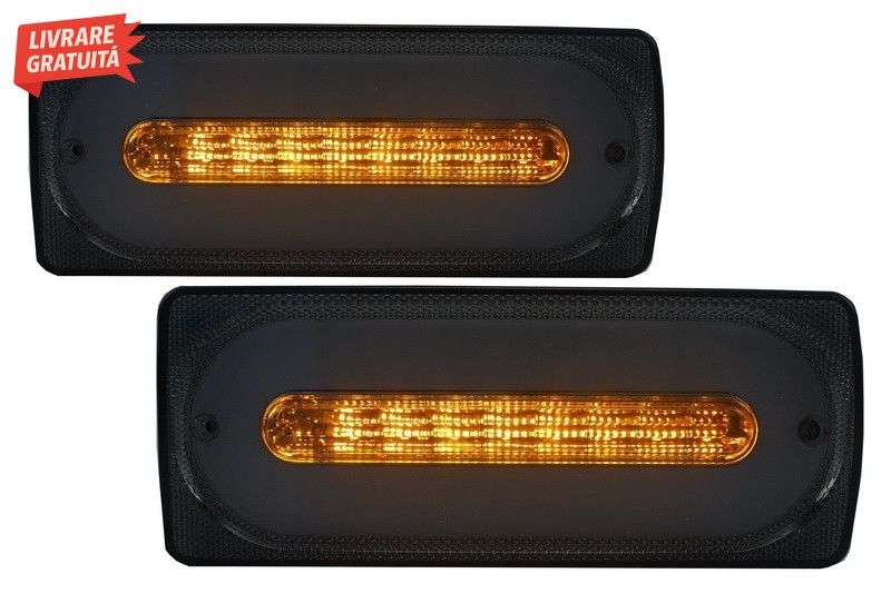 Stopuri Full LED Mercedes G-Class W463 (1989-2015) Semnal Dinamic Secv