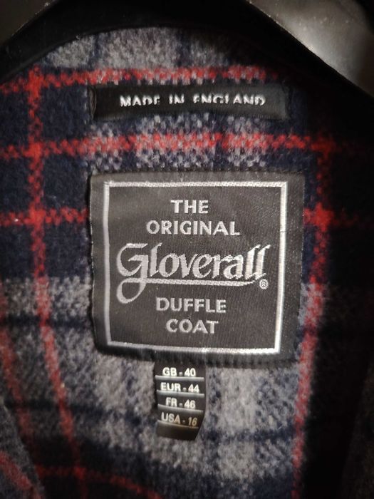 Оригинално дамско вълнено палто Gloverall с качулка