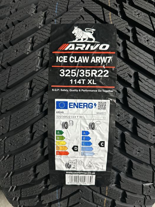 Зимен Спорт Пакет ARIVO 285/40R22 325/35R22 НОВ DOT 2854022  3253522