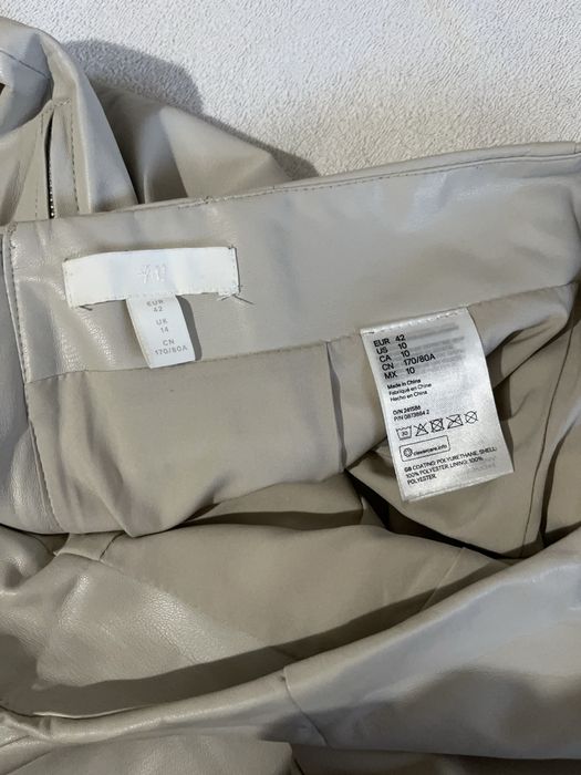 Елегантна кожена пола