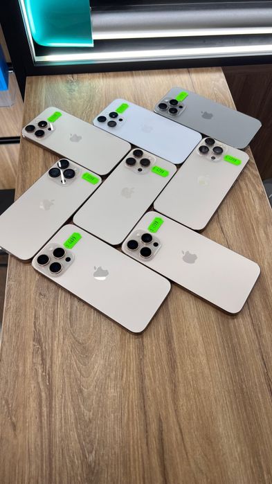 Garantie 2 ani  IPHONE 16 PRO MAX toate sanatate baterie 100% CashBox