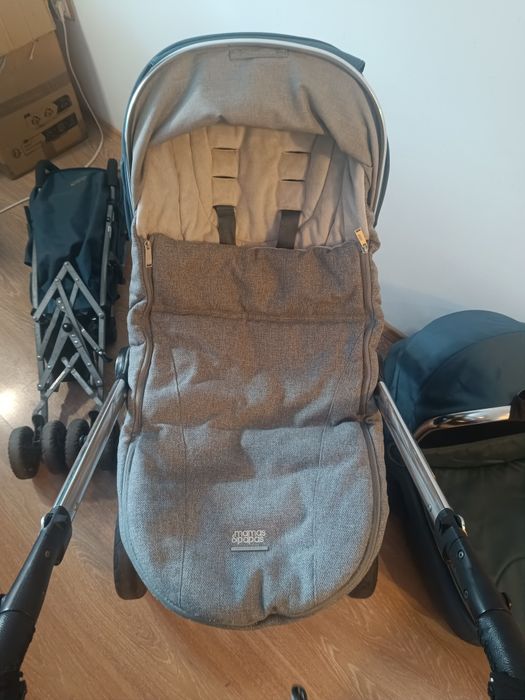 Количка 3 в 1 Mamas and papas Ocarro + количка чадър + чувалче + аксес