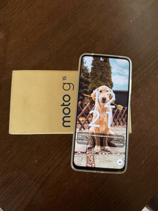 Motorola g15  nou cu husa si folie