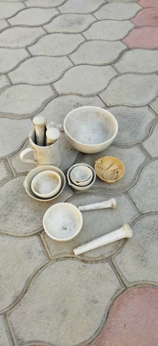 Ступка фарфоровая