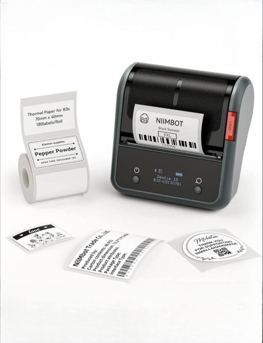 2D scanner barcode scanner, nimbot chek printer