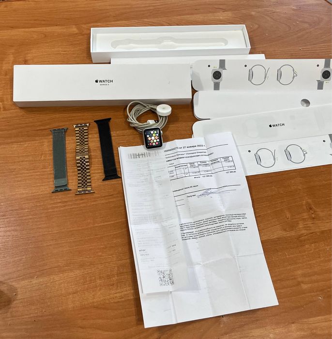 Apple Watch 3 38 MM EAC 87% Эйпл Уатч 3 38 ММ Apple Алматы