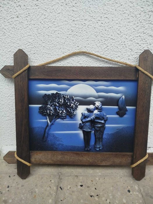 Уникална релефна картина