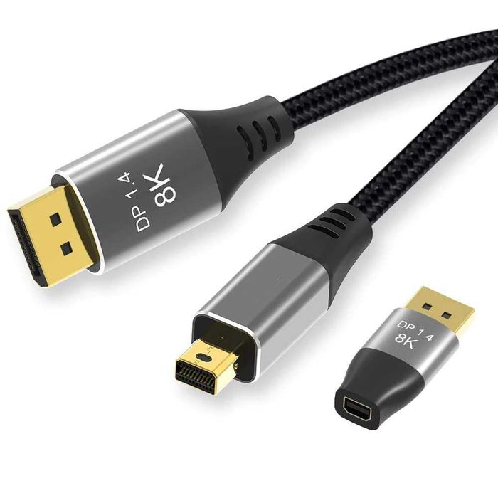 Кабель DP to DP 8K. 5м DisplayPort
