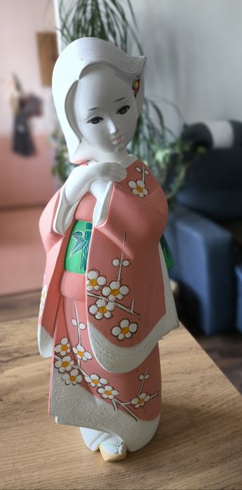 Винтажная японская кукла Хаката-нингё, 1964 г.