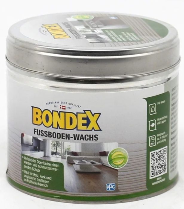 Вакса за дърво, корк, паркет Bondex