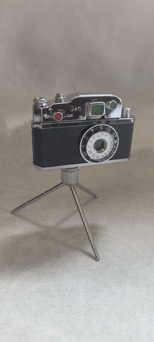 Уникална Ретро Запалка-Фотоапарат K.K.W. "Peace-Gas" (Made in Japan)