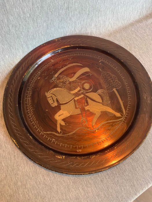 медна  чиния за стена