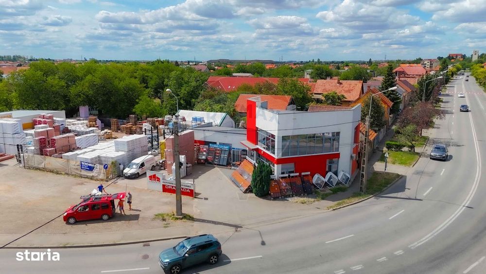 De închiriat – Spațiu comercial cu depozit, 456 mp, zona Episcopia