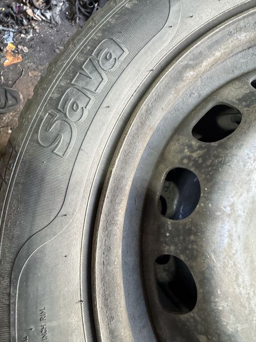 5х112 205/55/16 джанти с гуми 5мм и 6мм