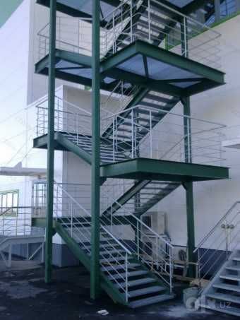 Лестницы пожарной эвакуации, 消防逃生梯, Fire escape ladders