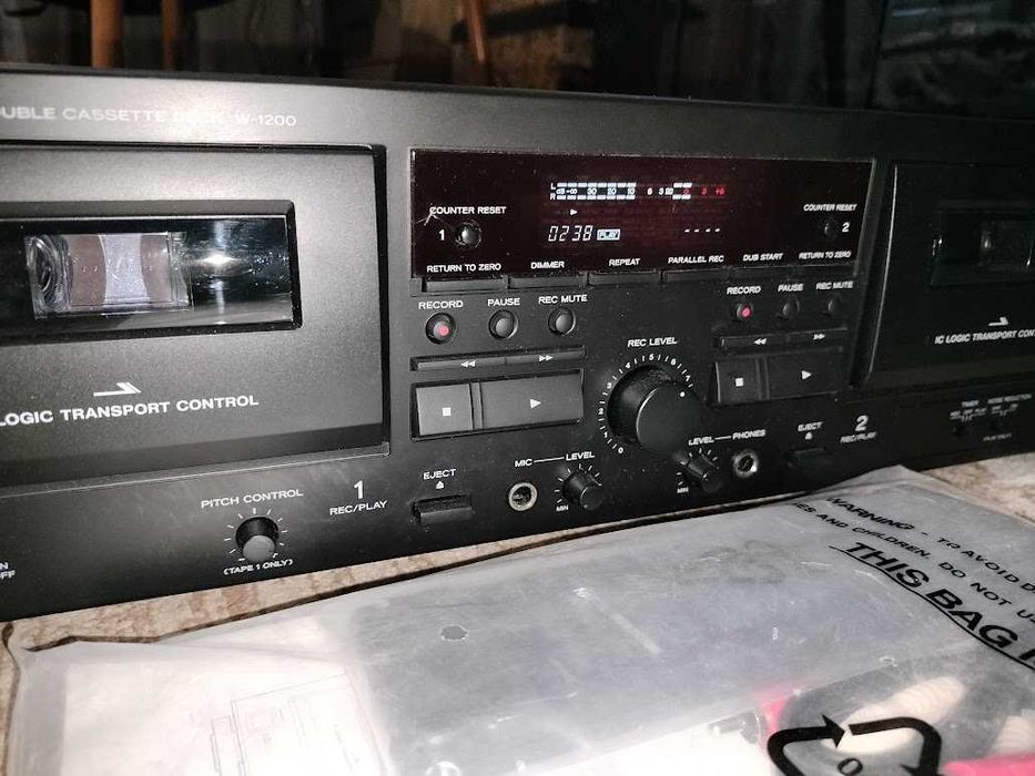 Vand deck TEAC W1200,casetofon deck