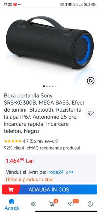 Boxa Sony SRS XG300 Super B vs JBL Harman kardon ass