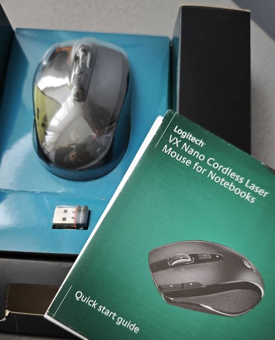 Mouse-uri Logitech + receiver Unifying + baterii/acumulator