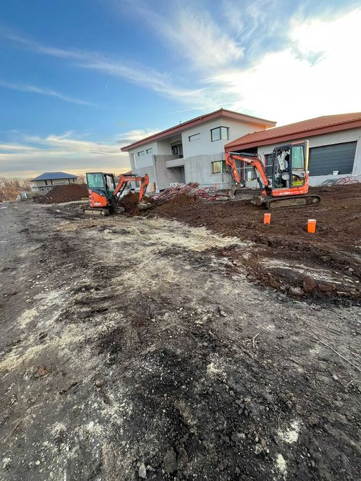 Inchiriere Miniexcavator 1t - 3t | Sapaturi si Transport