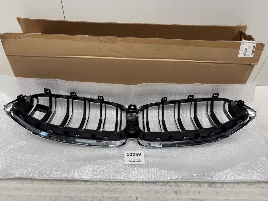 Нови Оригинални Бъбреци / Грил Хром За БМВ М8 Ф91 Ф92 Ф93 8074875 BMW M8 F91 F92 F93