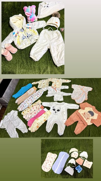 Вещи на девочку новорожденную