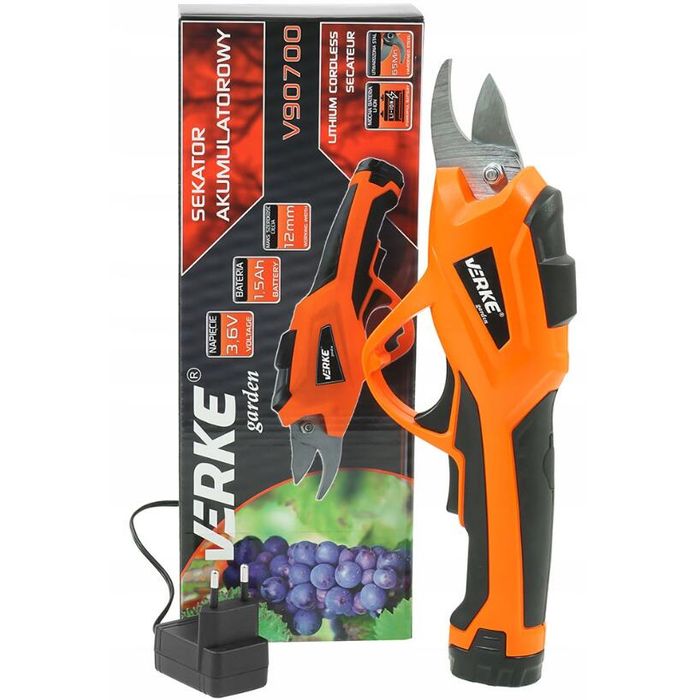 Foarfeca electrica cu acumulator pentru taiat, tuns crengi, pomi,