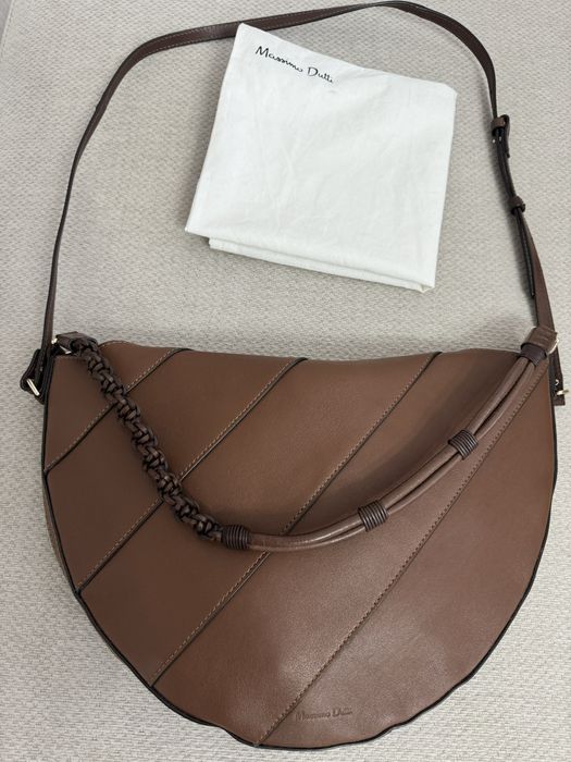 Сумка Massimo Dutti кожаная
