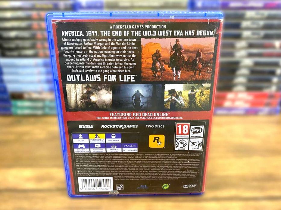 Red Dead Redemption 2* RDR II PS4/PS5 РДР Пс4 Большой Выбор Дисков