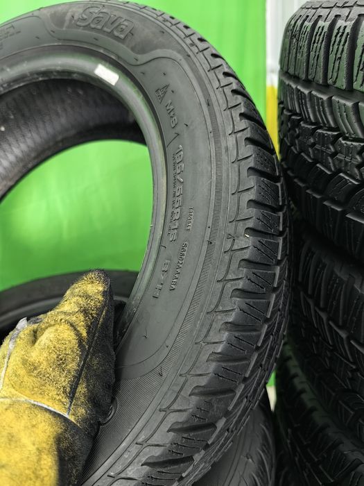 195/55R16 Sava 7,5-8mm că noi stare foarte buna