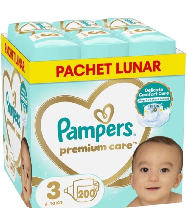 Pampers de la nr 0-8