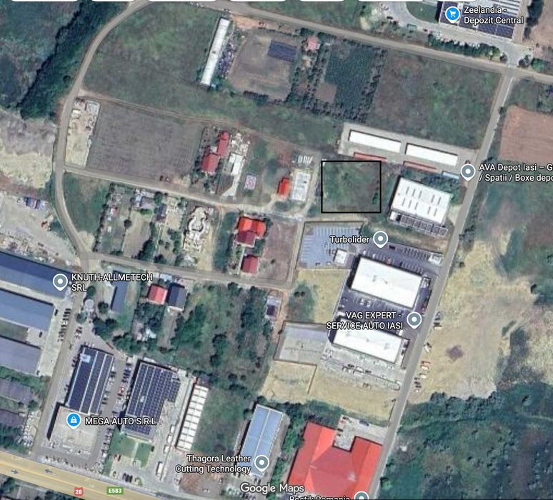 Teren intravilan 2127 mp – Miroslava, Skoda/Zeelandia/Turbolider/Metro