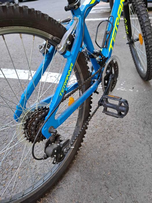 Bicicleta Copii Dhs Terrana 24 Inch, Albastra