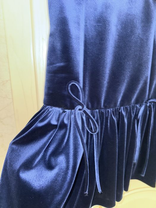 Платье бархатное Zara