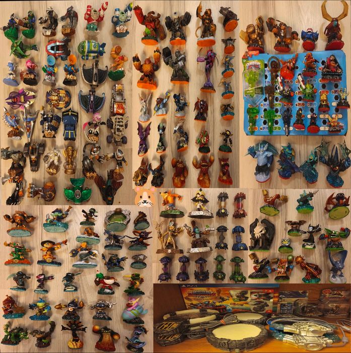 Skylanders la bucata,lot sau schimb 140 figurine, portale,jocuri