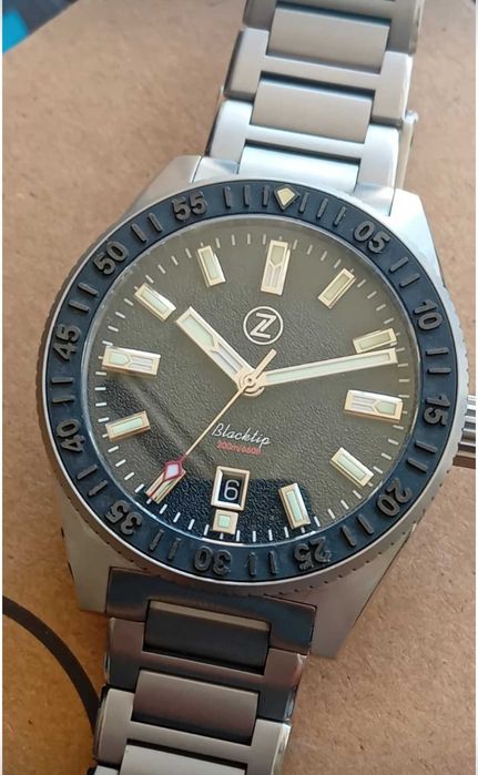 Zelos Blacktip Titanium automatic 200m Coal Black - пълен kомплект, неносен, бартер