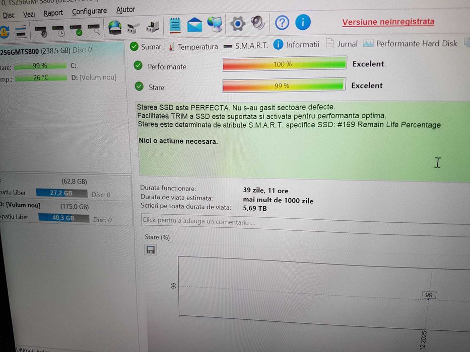 Ssd Transcend 240gb SATA III 6Gb/s M.2 2280, Hdd laptop 500gb 7200 rpm