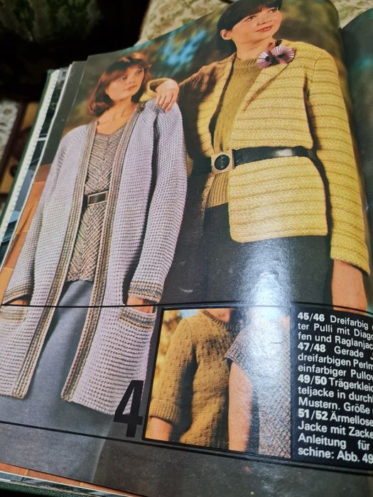 Списания Burda, Modiche machine, Handarbaiten