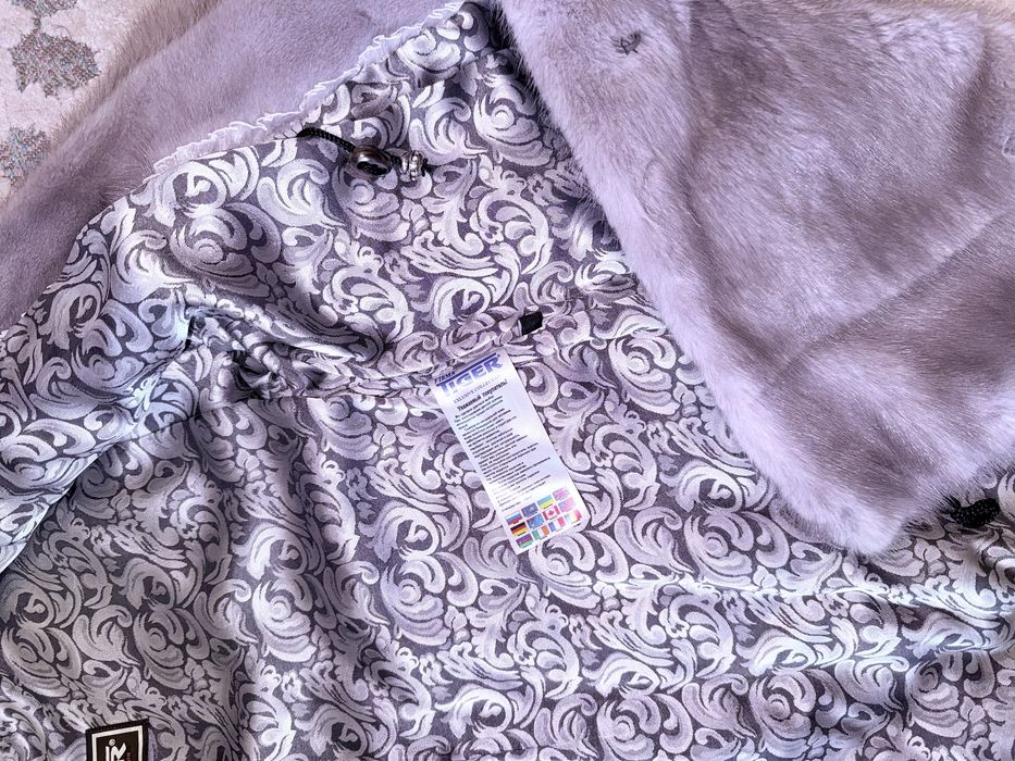 Шуба норковая для девочки 6-9