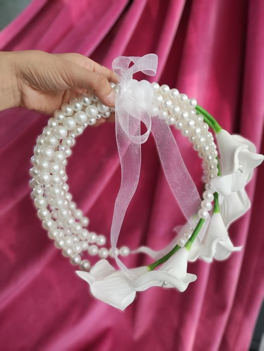 Букет невесты каллы