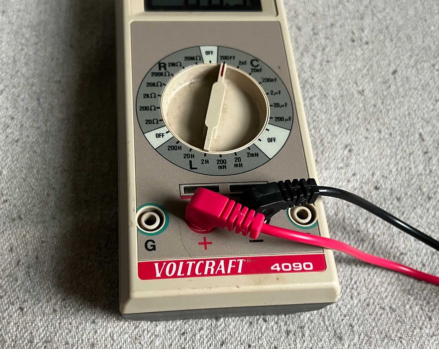 Multimetru Voltcraft - LCR-Meter 4090 digital de precizie anii 80