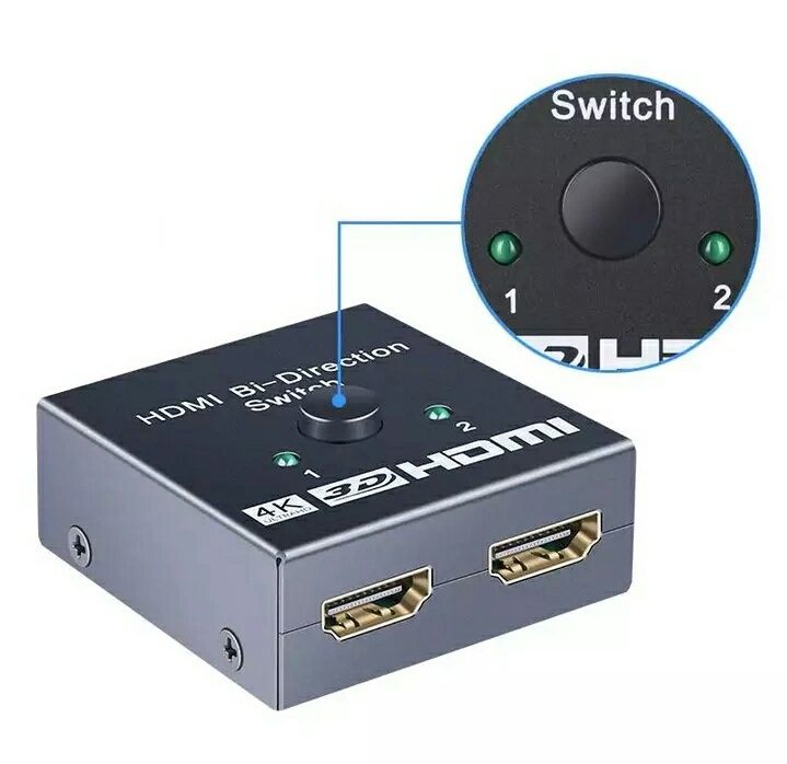 Переходник, адаптер, HDMI, разветвитель, сплиттер