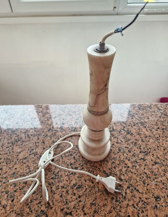 Veioză din marmură vintage
