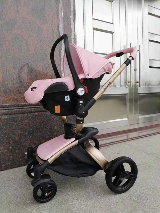 Промоция! Стилна бебешка количка AULON BABYFOND Hot Mom Fintera