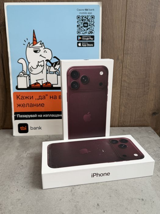 НОВ! USA*ЛИЗИНГ* iPhone 18 Pro Max 256Gb Burgundy E-Sim