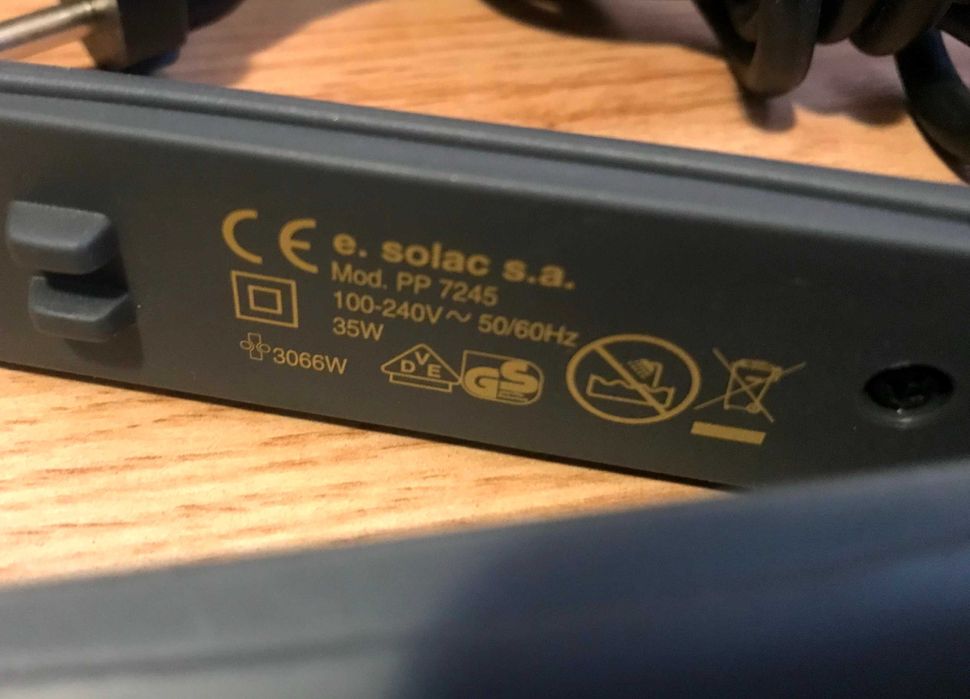 Placa de intins parul ceramica Solac PP 7245 ALISSEE 35W