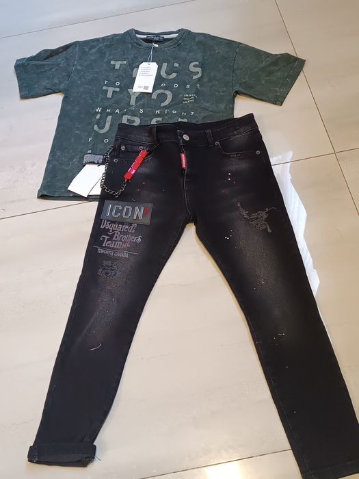 Compleu copii blugi și tricou
