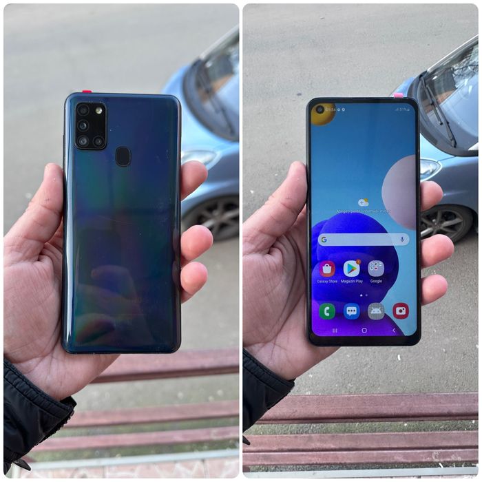 Samsung Galaxy A21s negru dual sim (dezmembrez telefoane)