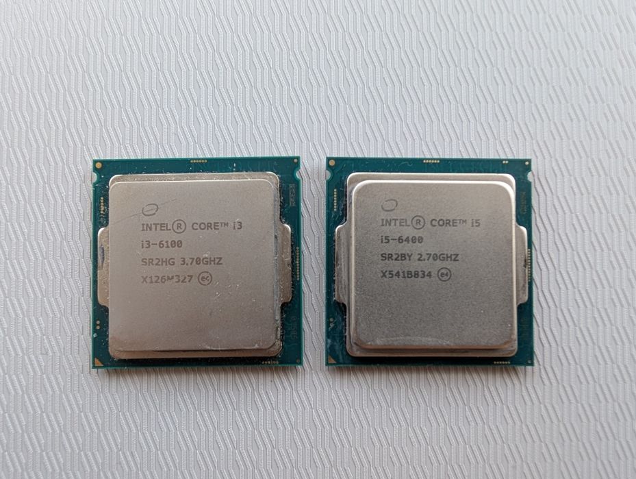 Procesor Intel core i3, i5 6400