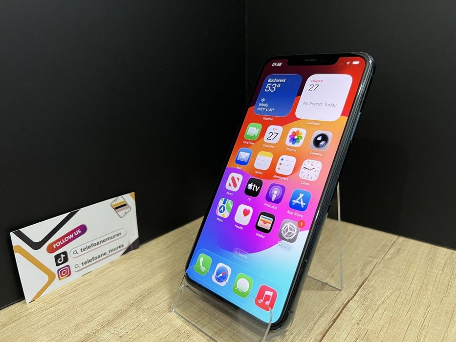 iPhone 11 Pro Max 64Gb Green Second-Hand Bun 3 ani garanție, Telefoane