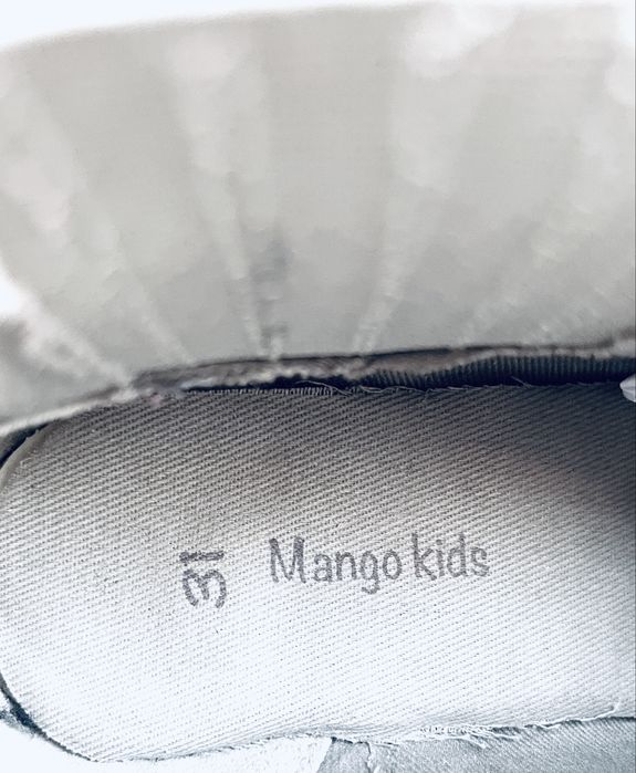Детски ботуши Mango Kids естествена кожа